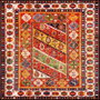 Conceptum Alfombra de Impresión Digital 3D 120 x 180 cm Multicolor